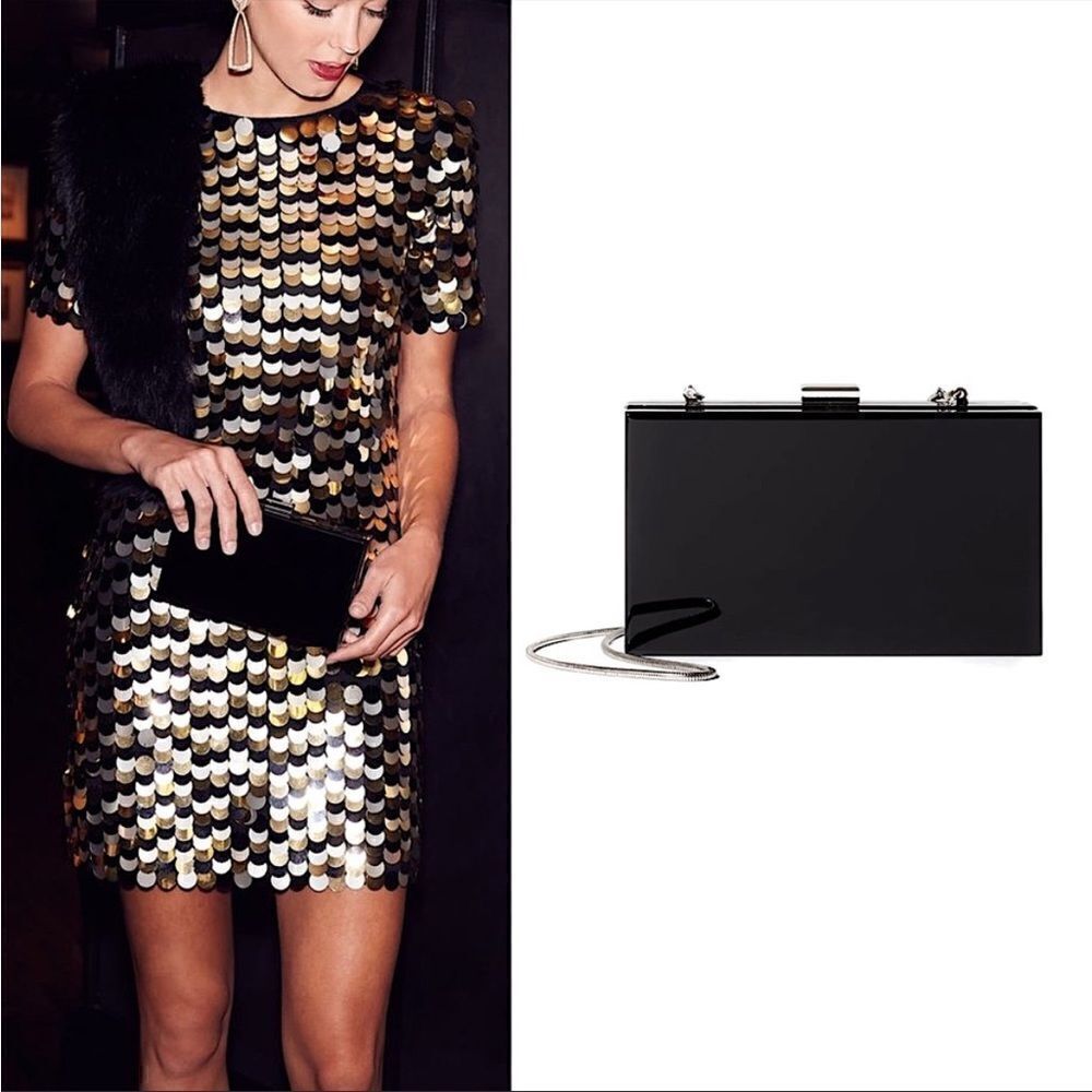 Rachel Zoe for Box of Style Clutch in Black - New